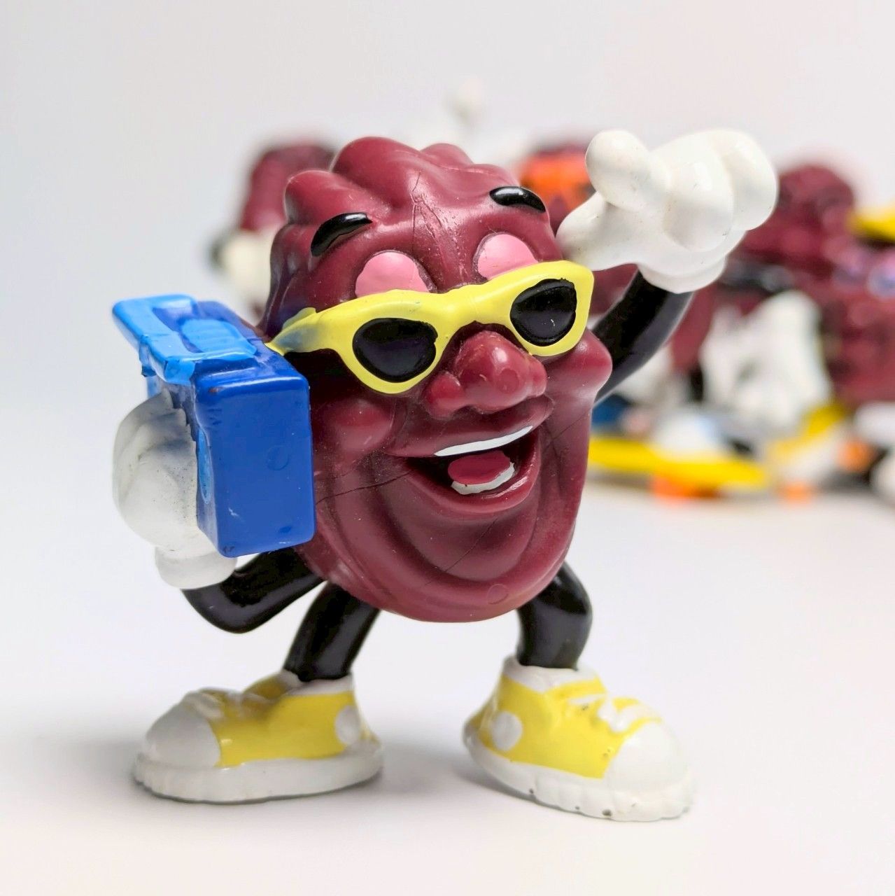 カリフォルニアレーズンフィギュア ☆ VINTAGE ☆ 1987年製【California Raisins（カリフォルニア