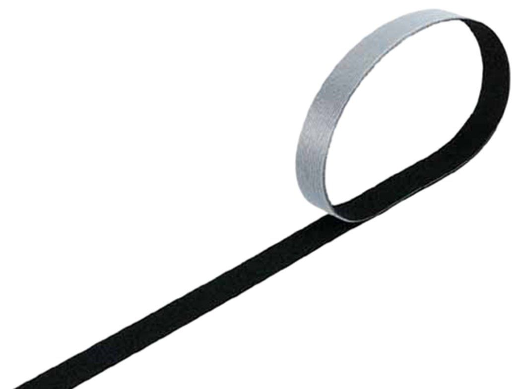 TRUSCO トラスコ マジックバンド結束テープ 両面 20mm×30m 黒 MKT-20W-BK