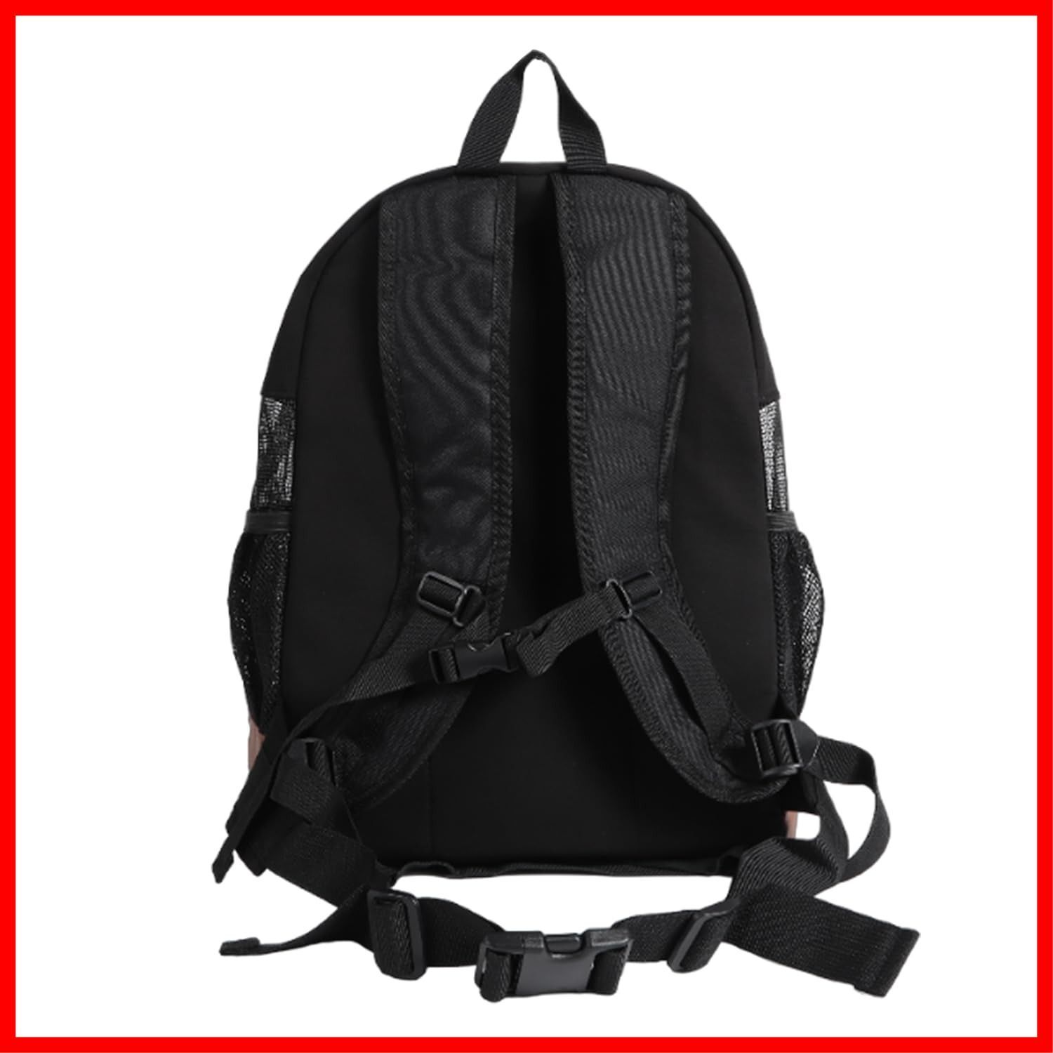 犬猫用 ブラック メッシュタイプ M ペットリュック OUTDOOR