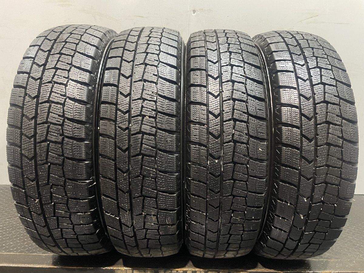 【中古品】 DUNLOP ＷＭ02 165/65R14 2023年製造 DUNLOP WINTER MAXX WM02 165/65R14 14インチ スタッドレス 4本