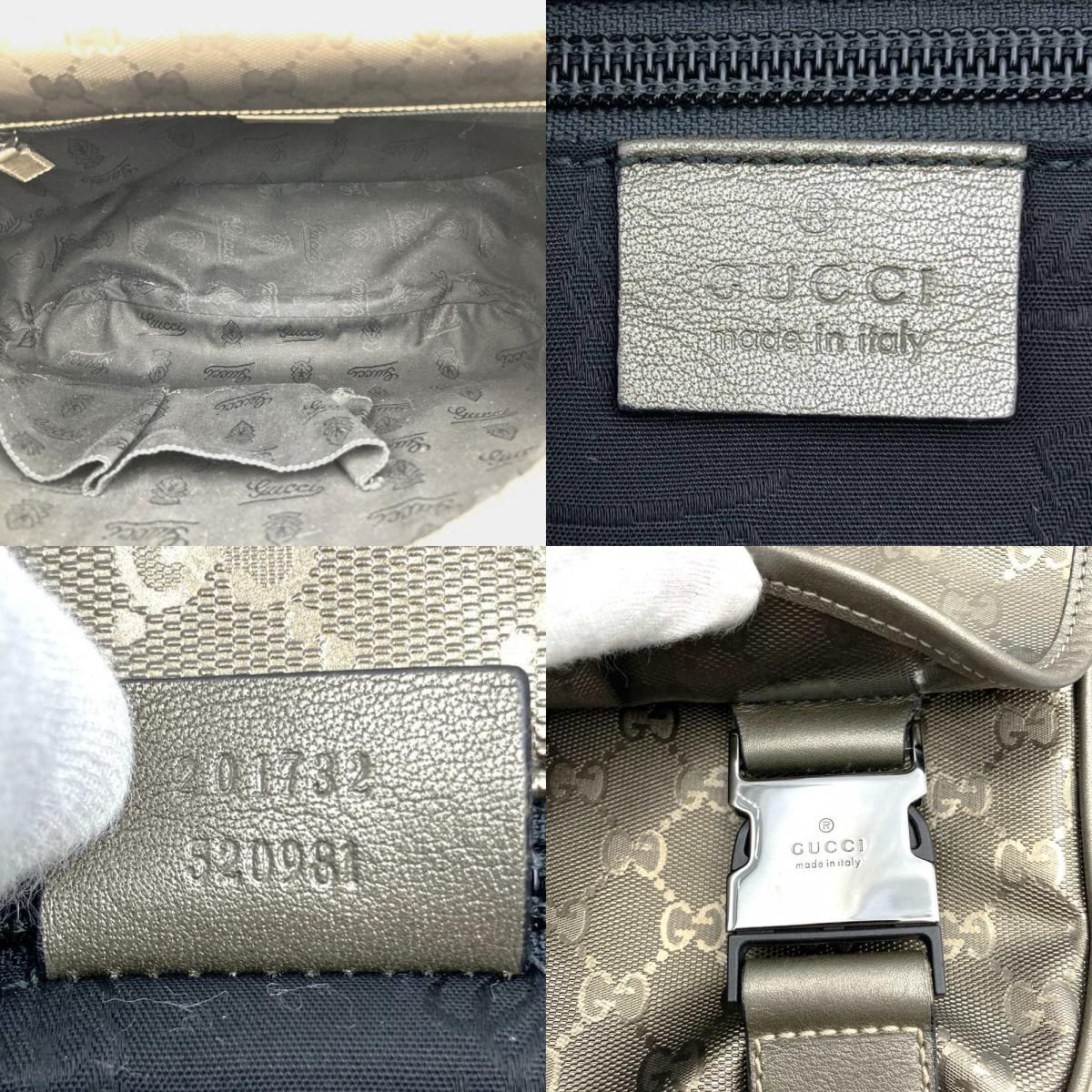 GUCCI グッチ 201732 ショルダーバッグ GGインプリメ 斜め掛け 