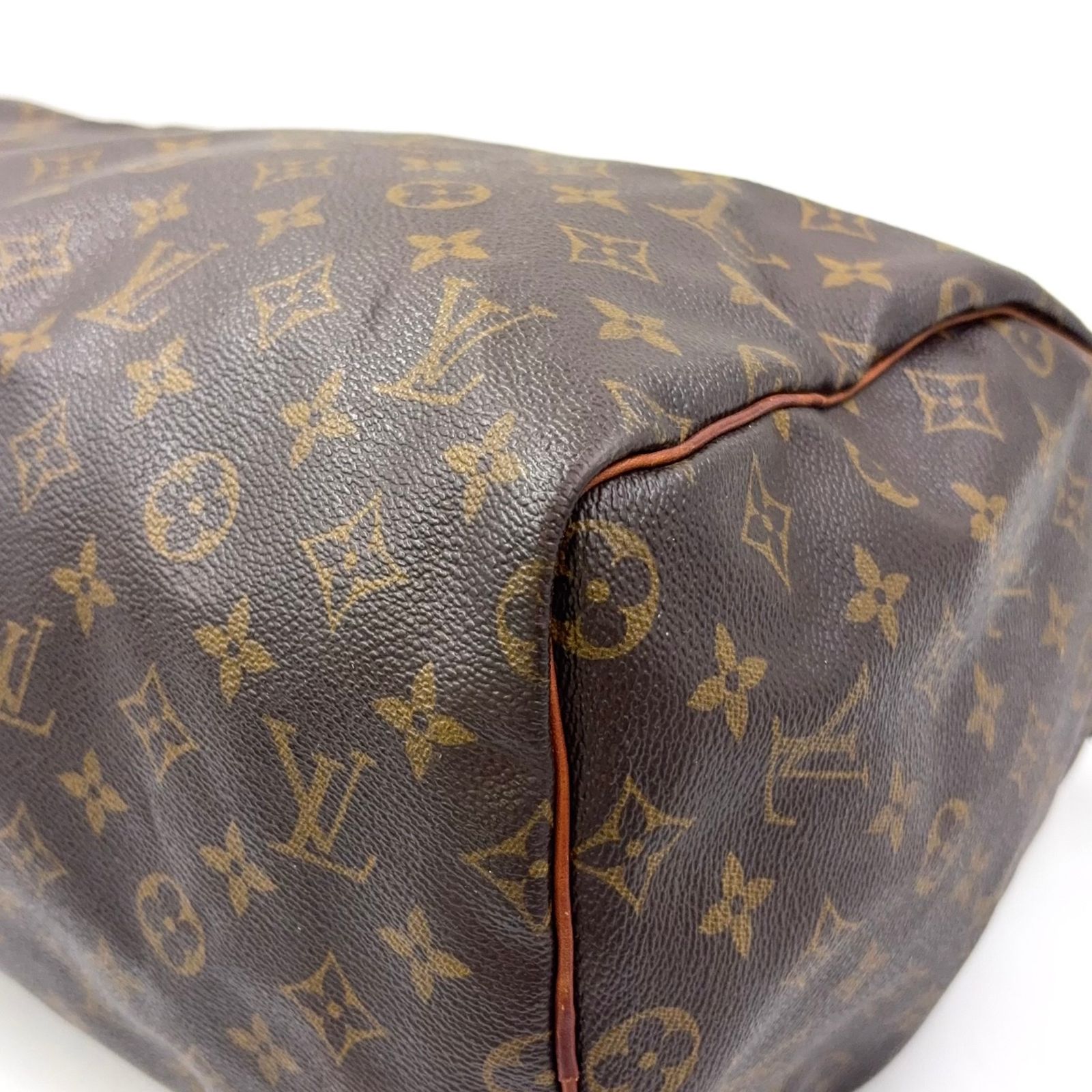 LOUIS VUITTON スピーディ40 モノグラム モノグラム レザー×PVC