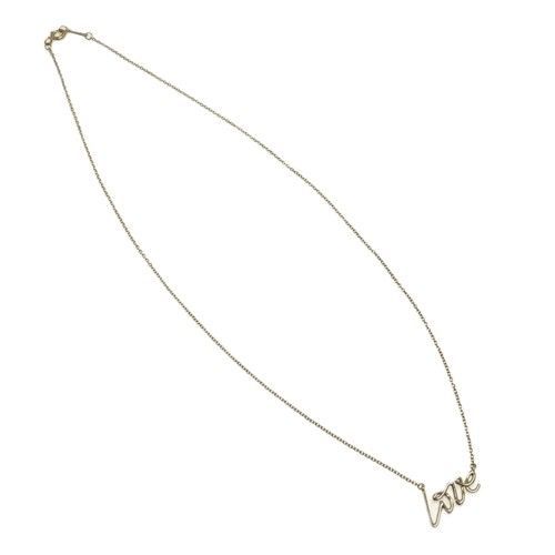 ティファニー　ラブ　グラフィティ　ネックレス　現行品　スモール　750 Tiffany&Co. ティファニー グラフィティ ラブ ネックレス