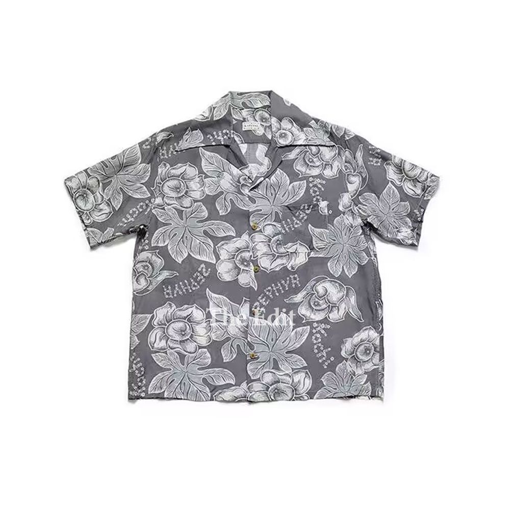 Kapital Vintage Flower Print T-Shirt キャピタル 半袖シャツ