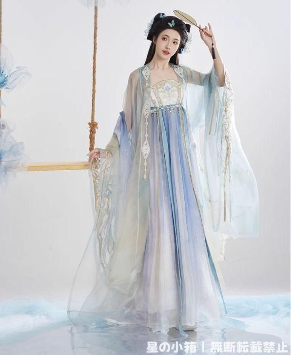 2025 豪華刺繍 漢服 かんふく 古風衣装 レトロ風 中華ロリータ コスプレ ワンピース 唐装 仙女服 中華風 美しい刺繍 撮影会 舞台演出 推し活 仮装 HF 313