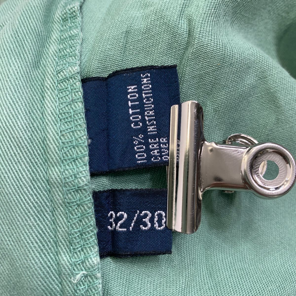 Ralph Lauren 80s USA製 ポロチノ グリーン W32 POLO RALPH LAUREN(ポロラルフローレン) / 80S/USA製/緑タグ