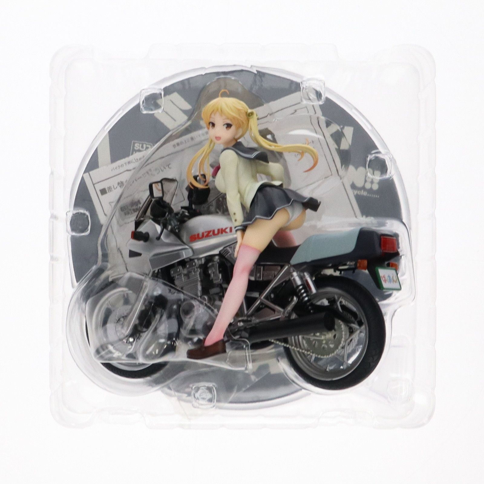 鈴乃木凜&GSX400S カタナ ばくおん!! 1/10 完成品 フィギュア Phat
