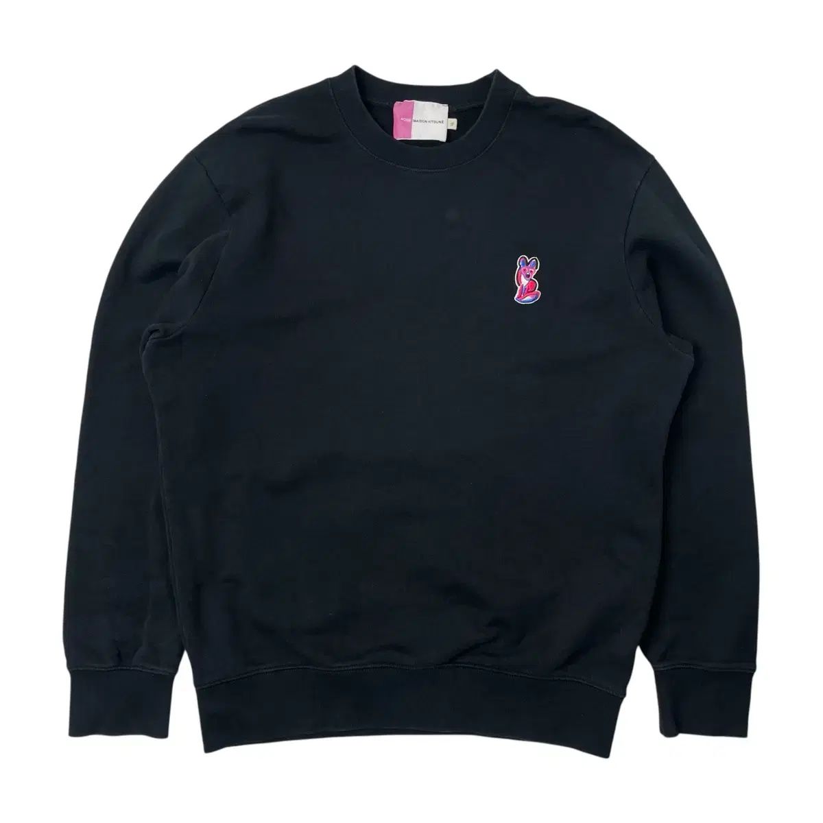 Maison Kitsuné メゾンキツネ OH! フォクシー パッチ ブラック 
