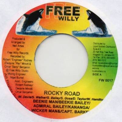 ジャマイカ7” Beenie Man / Beekie Bailey / Admiral Bailey