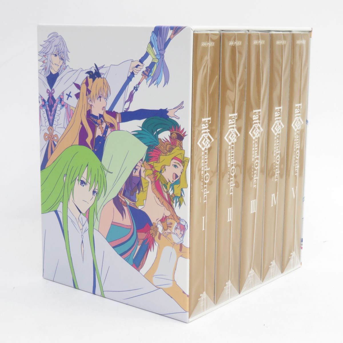 Blu-ray Fate/Grand Order -絶対魔獣戦線バビロニア- 1～5 セット 完全生産限定版 全巻収納BOX付き ※中古 - メルカリ