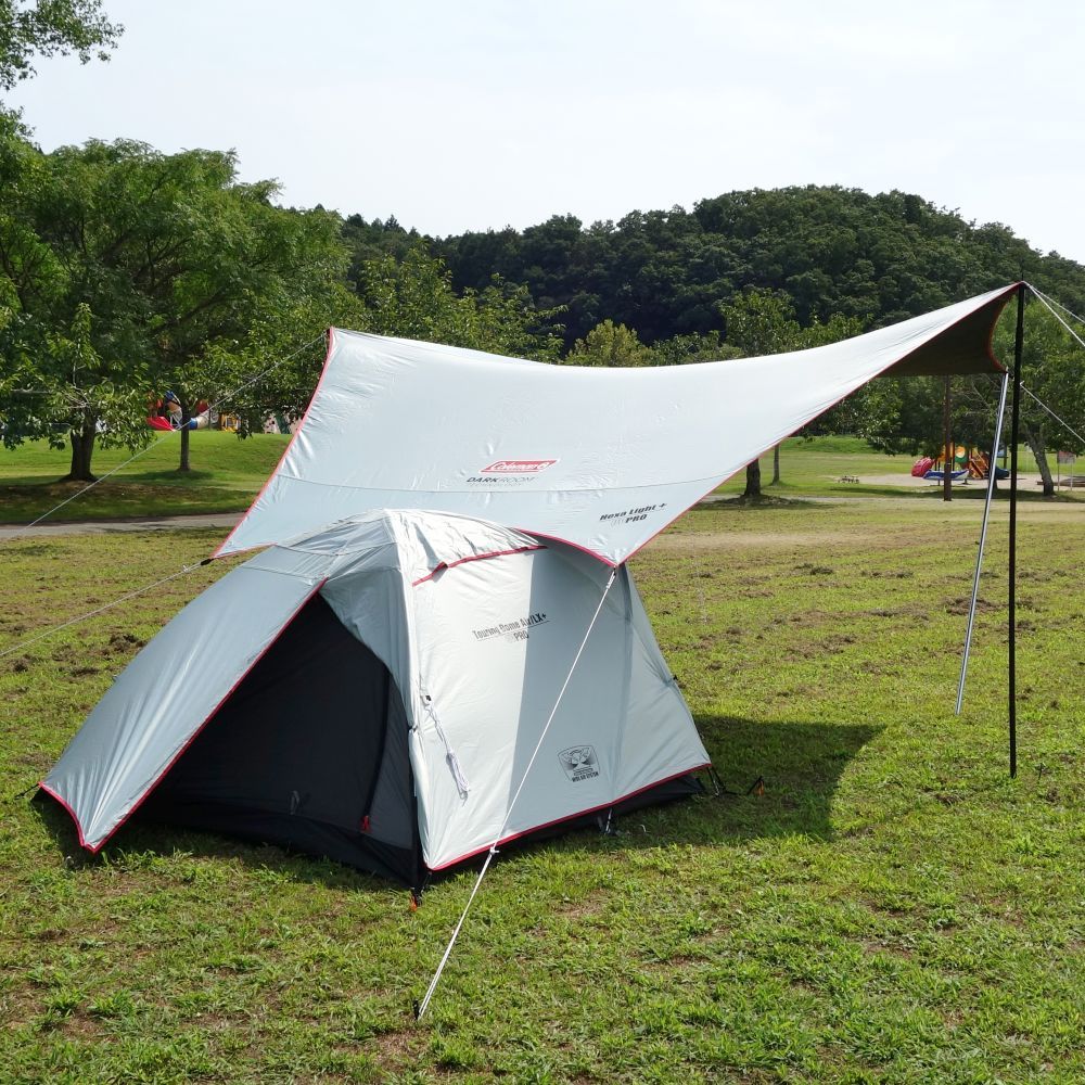 訳あり コールマン Coleman テント タープ セット ツーリング