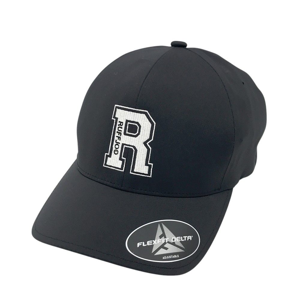 RUFFLOGラフロッグ　ブラックキャップ Not Just One RUFFLOG ラフロッグ キャップ ブラック系 [240101480515] ゴルフ