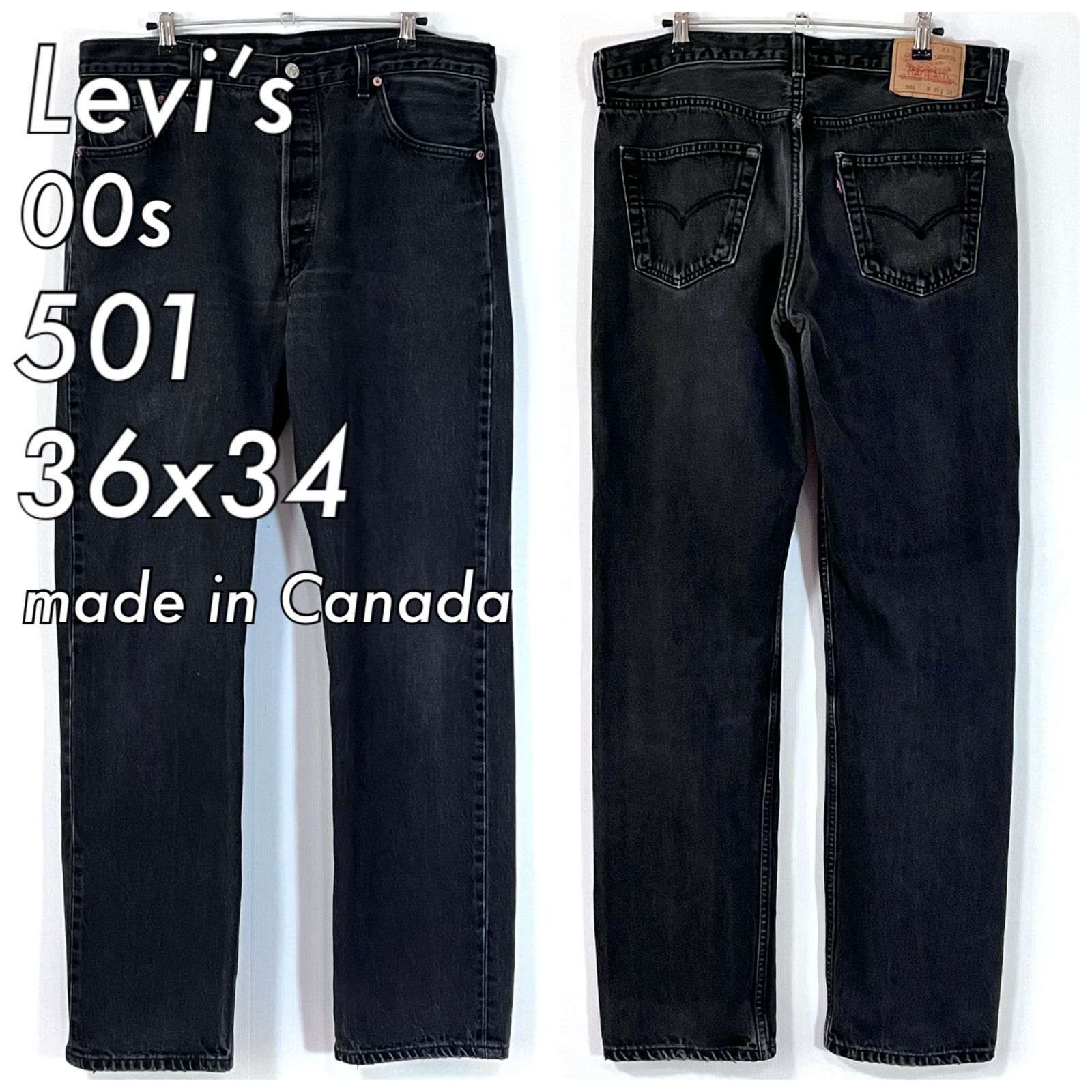 美色 00s Levi's リーバイス 501 W36 L34 レギュラーフィット
