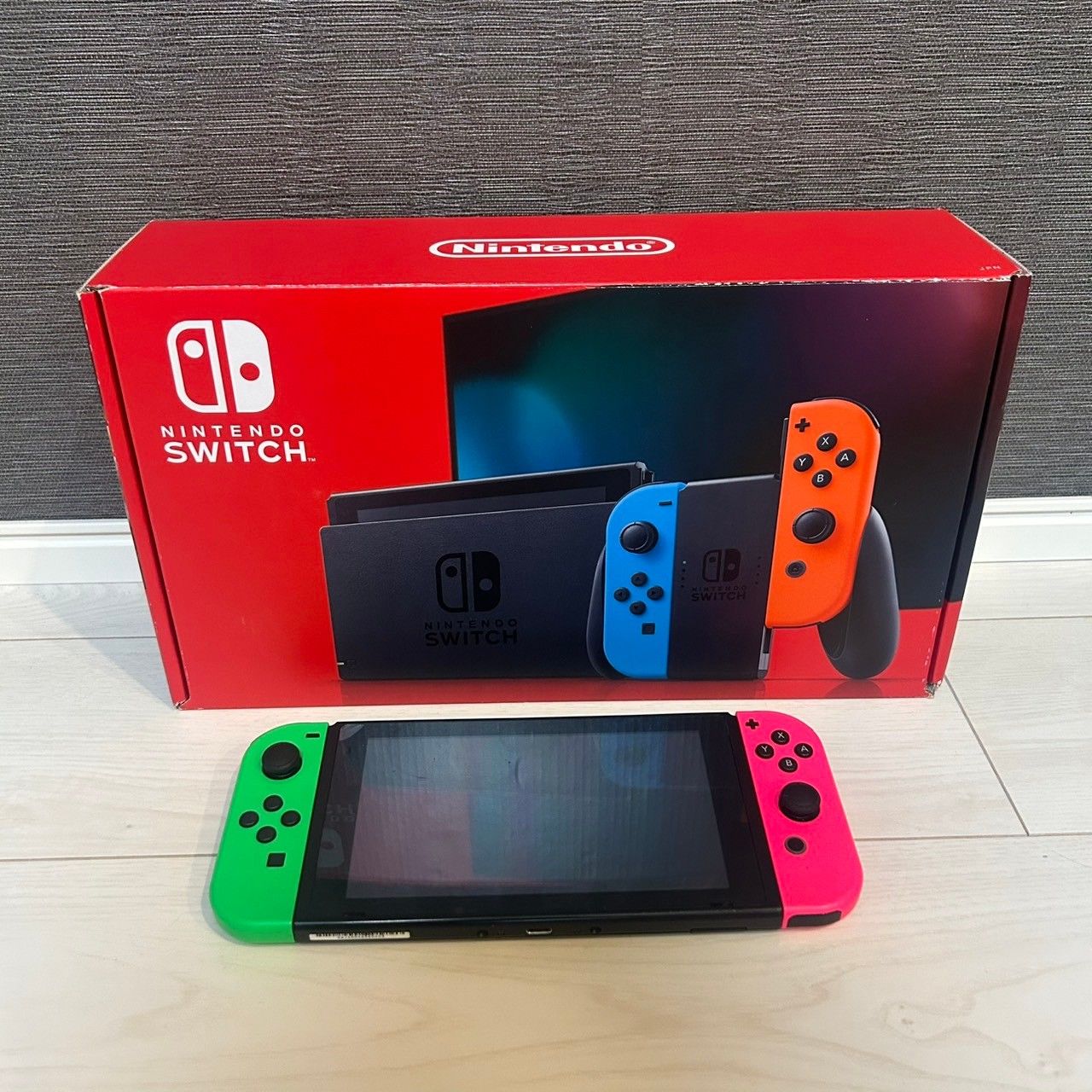 【送料無料】任天堂 Nintendo switch 本体 HAC-001 NINTENDO 任天堂 ニンテンドー/Switch 本体/HAC-001(01