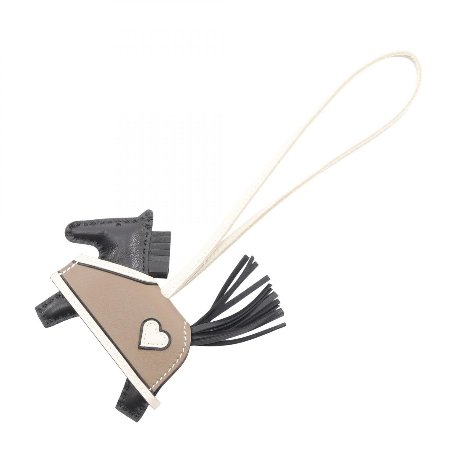 エルメス HERMES チャーム ロデオロベオクールPM ブラック|エトゥープ|クレ レザー ロデオ ロベオ クールPM ブラック|エトゥープ|クレ レディース ♥