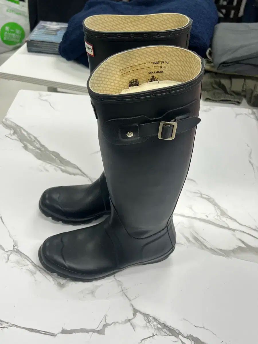 HUNTER ハンター 黒 レインブーツ 230 UK4