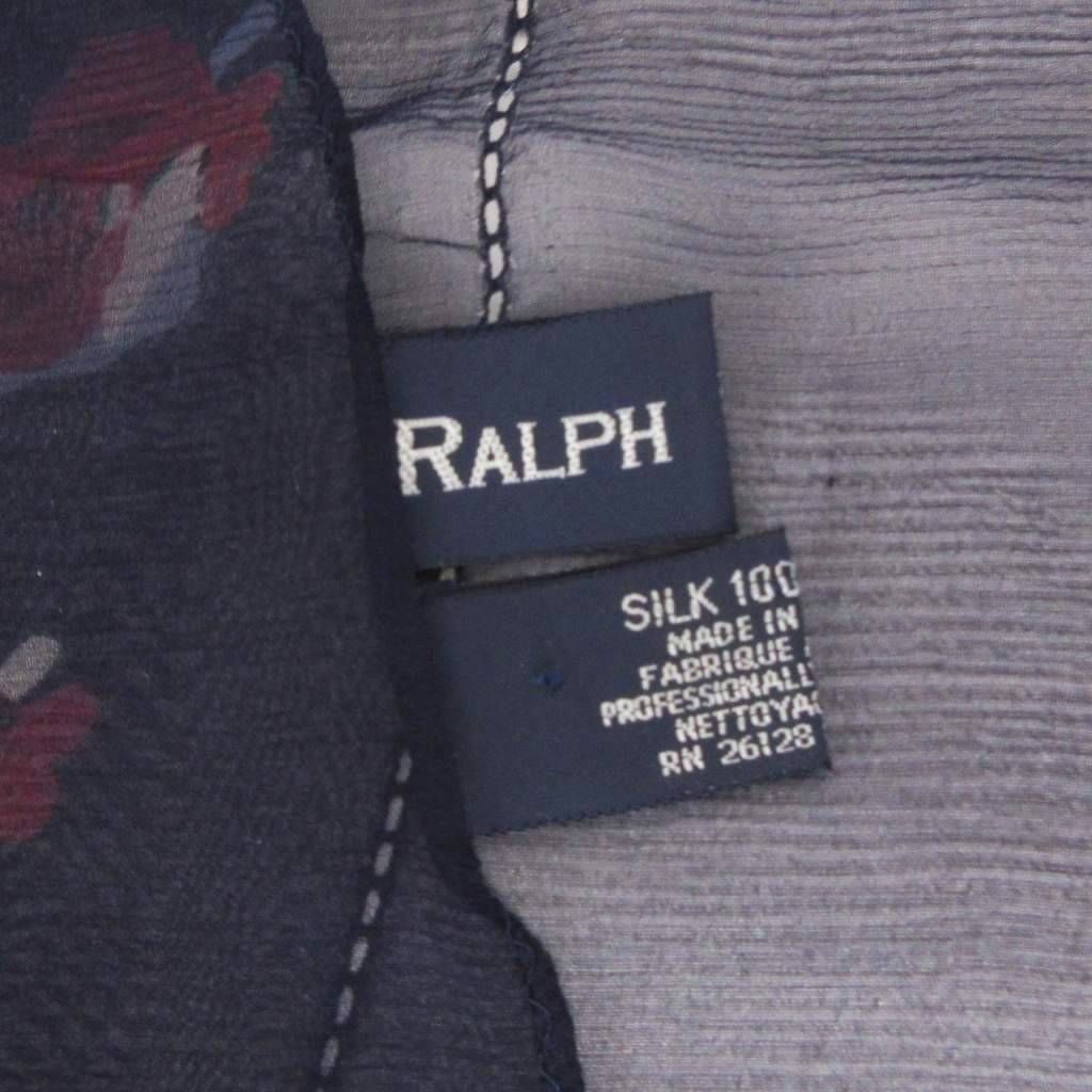 ラルフローレン RALPH LAUREN 美品 スカーフ ストール 大判 総柄