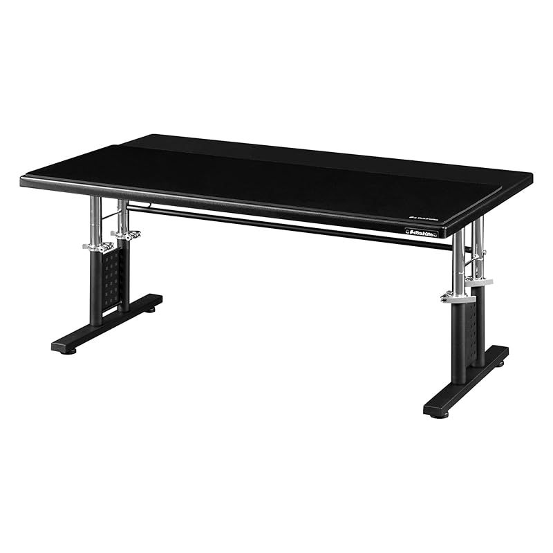 Bauhutte バウヒュッテ ゲーミングデスクHD ローデスク 昇降式 BHD 1000 HDL BK 幅 100 奥行 60 高さ 39 49 5 cm ブラック 0
