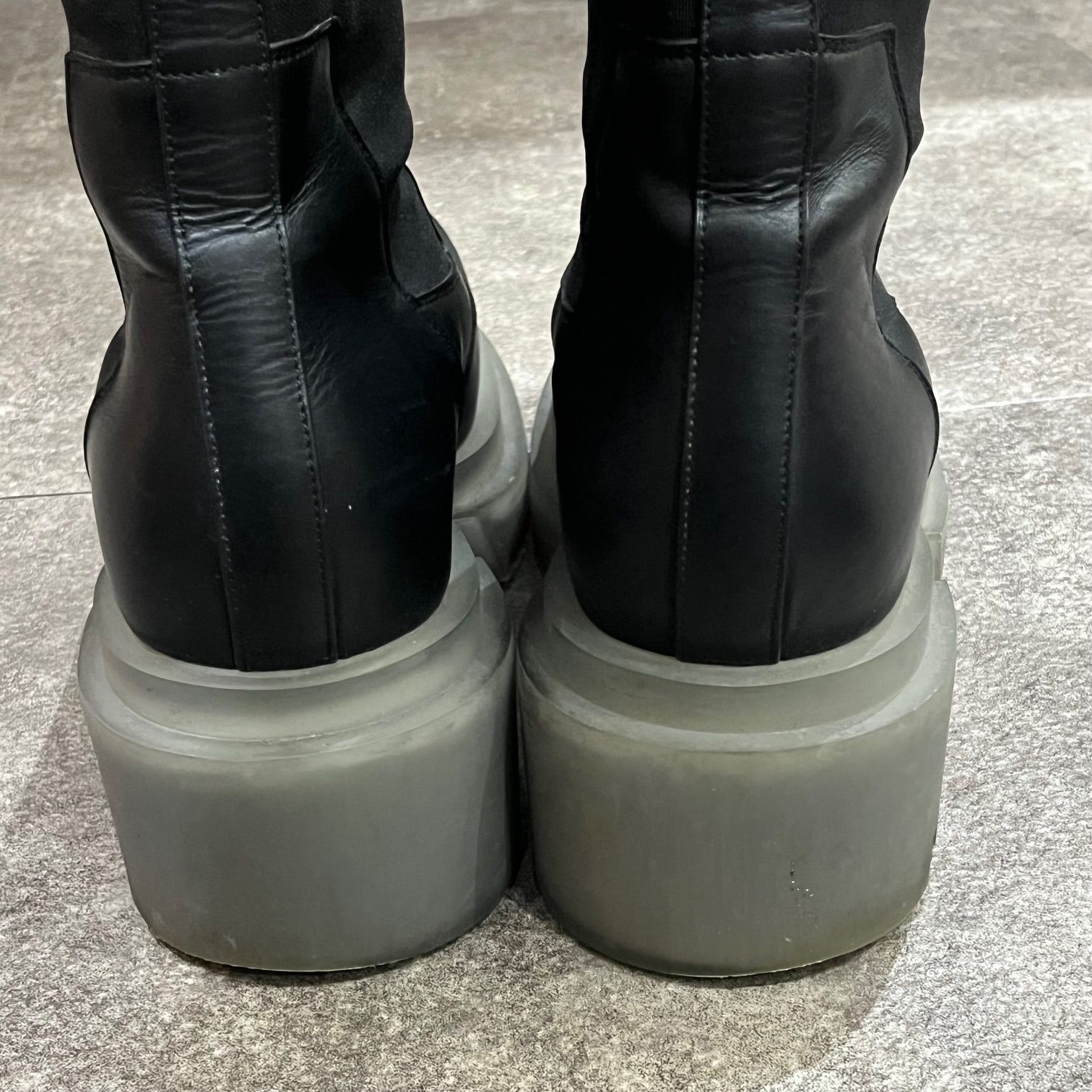 国内正規 Rick Owens Beatle Bogun Black/Clear ビートルボーガン 
