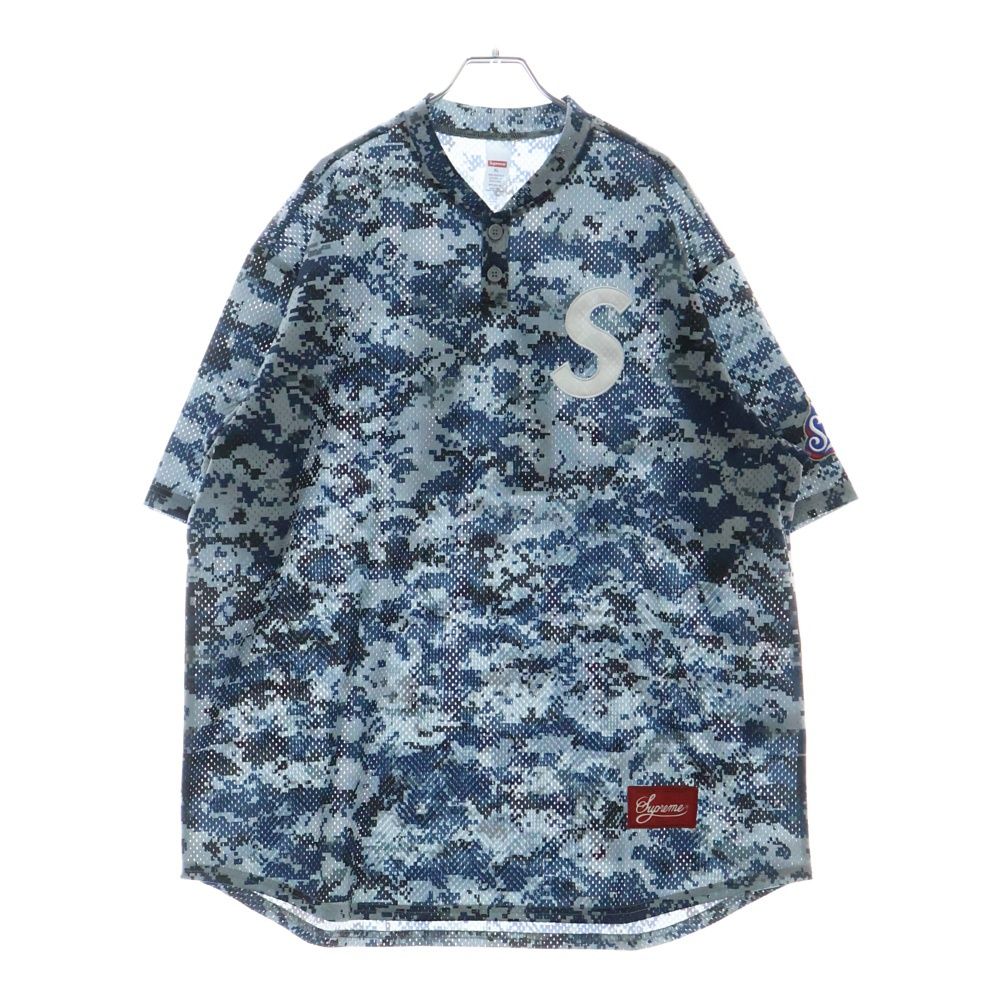 SUPREME (シュプリーム) 25SS S Logo Baseball Henley エスロゴ