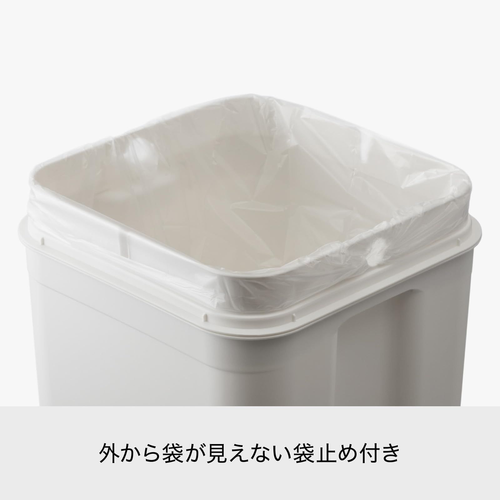 新着商品 ライクイット likeーit フタ付きゴミ箱 防臭 キッチン ゴミ箱 ニオイ漏れ対策 シールズ45 密閉ダストボックス 約45L ホワイト LBDー03 臭わない SKLAD-KIRPICHA_RU