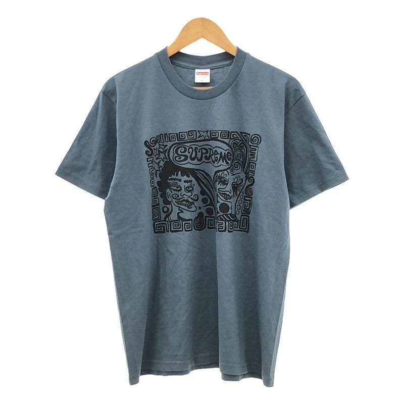SUPREME / シュプリーム | 2018AW | Taboo Face Tee タブーフェイス プリント Tシャツ | M | ネイビー | メンズ