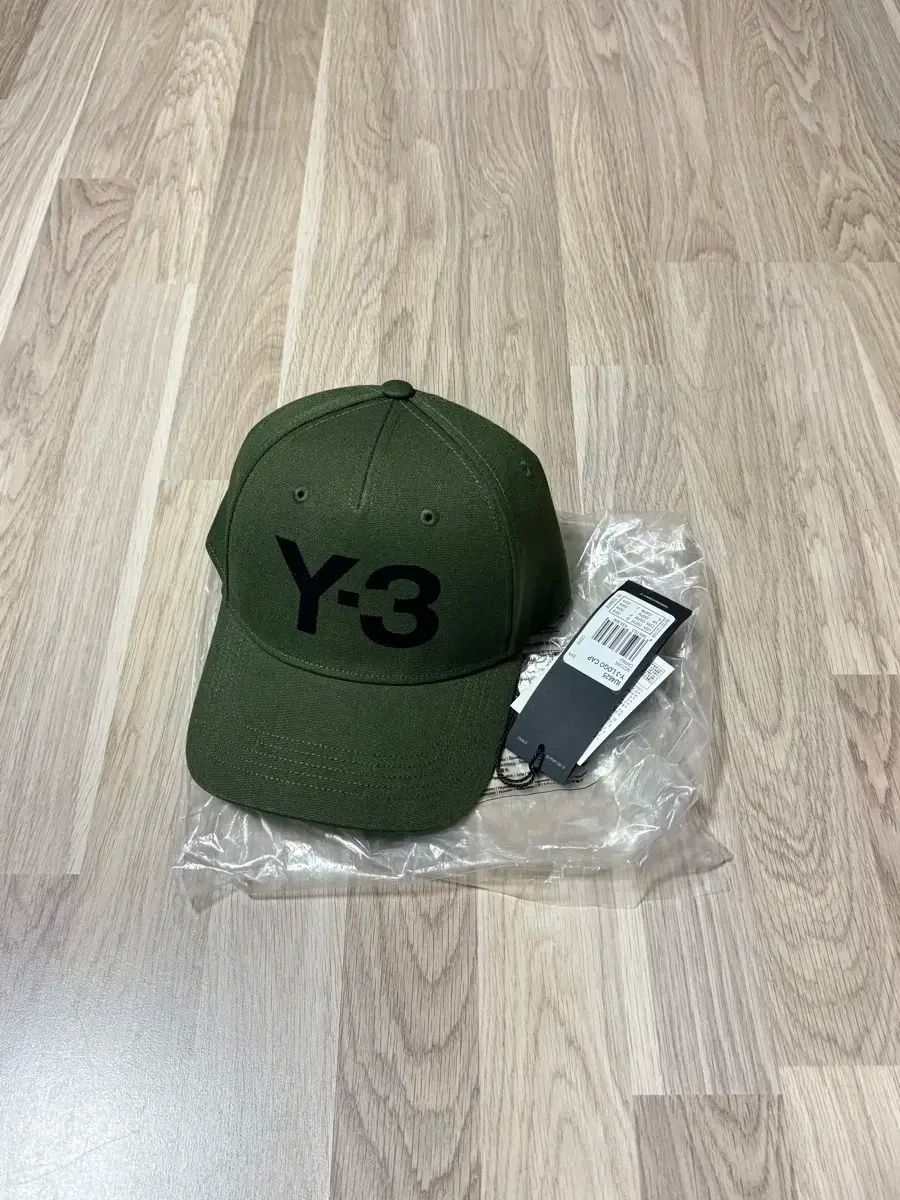 Y3 カーキ ボールキャップ