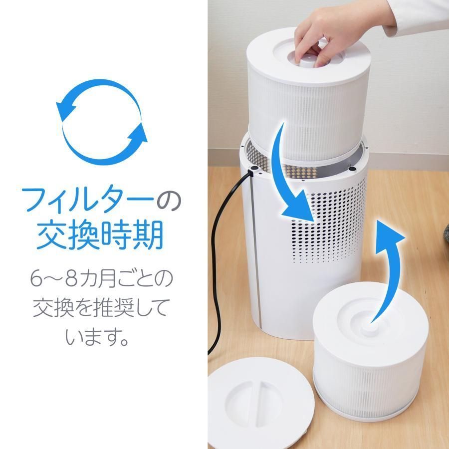 空気清浄機 小型 花粉症 除菌 消臭 省エネ 花粉対策 脱臭機 たばこ