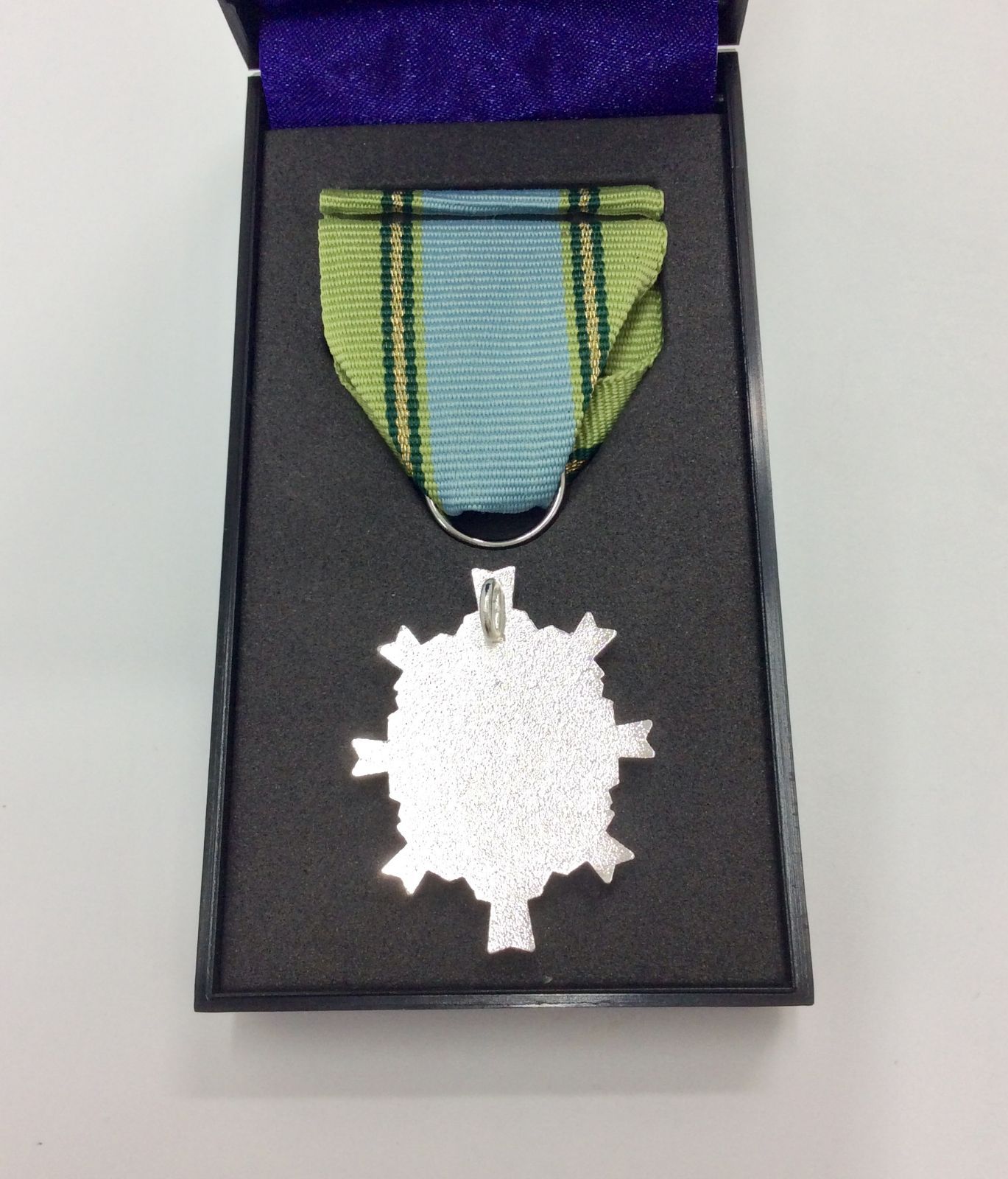 4級 防衛功労章 10号 綬付 4級 10号 綬 略綬 4級 防衛功労章 10号 綬付 4