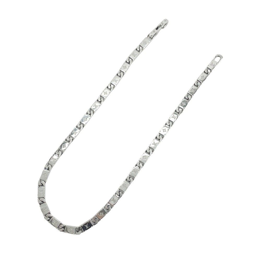 ルイヴィトン コリエ モノグラムタイドアップ ネックレス SS M00919 箱 441035 1