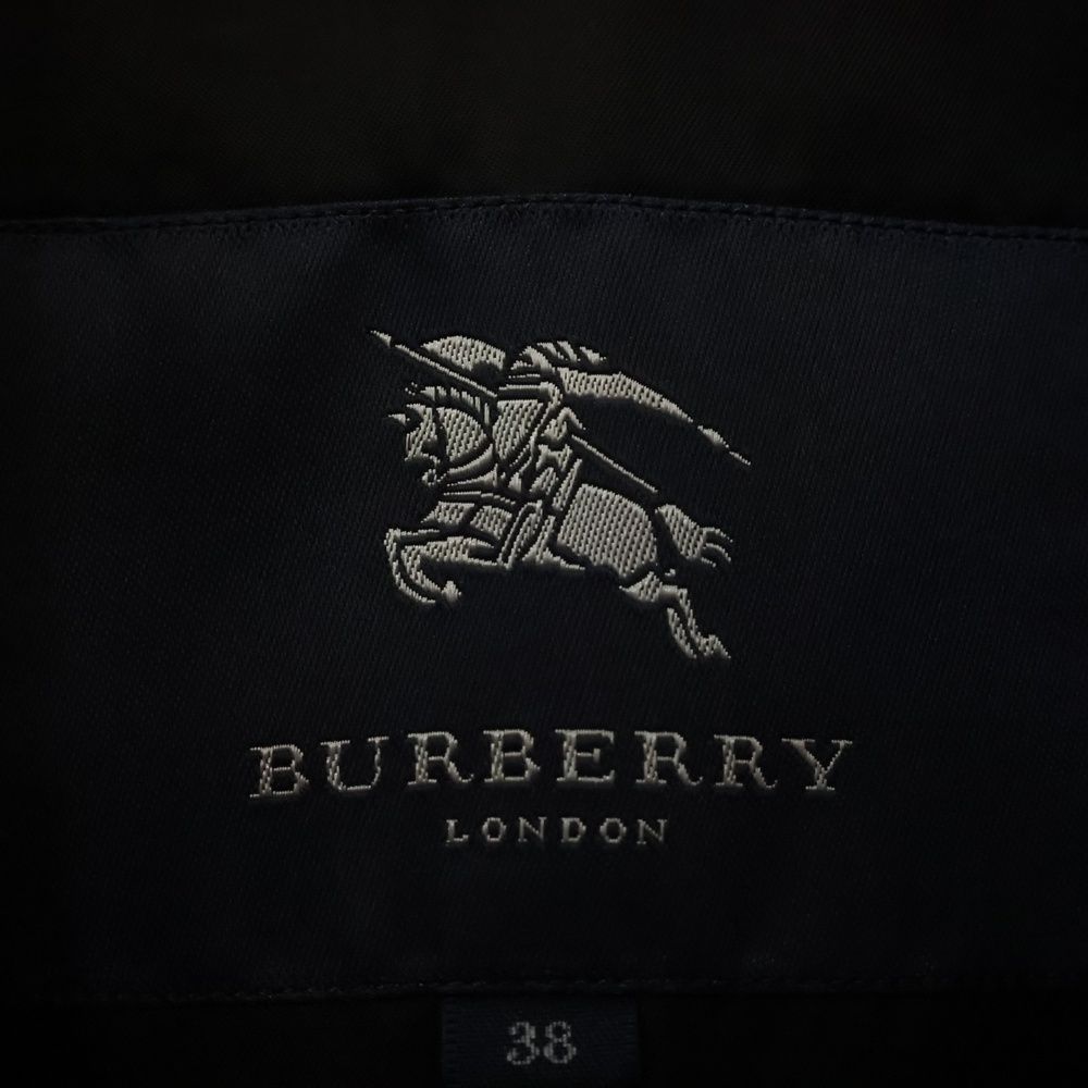 ❣️ BURBERRY LONDON バーバリーロンドン THE KENSINGTON ケンジントン 裏地ノバチェック ライナー付き トレンチコート ブラック レディース B1A59-730-09