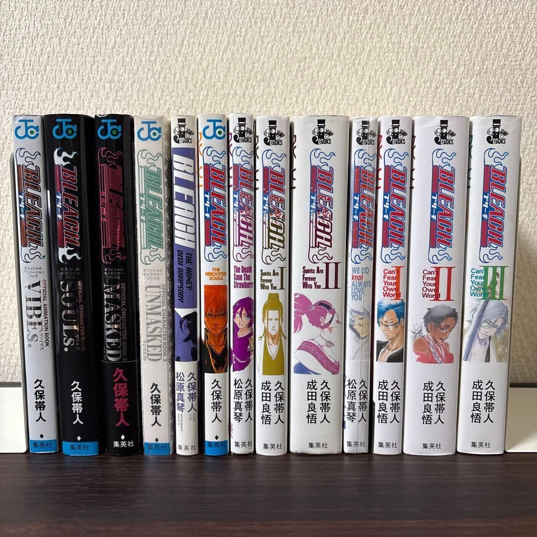 13冊セット】BLEACH 小説 アニメーションブック キャラクターブック