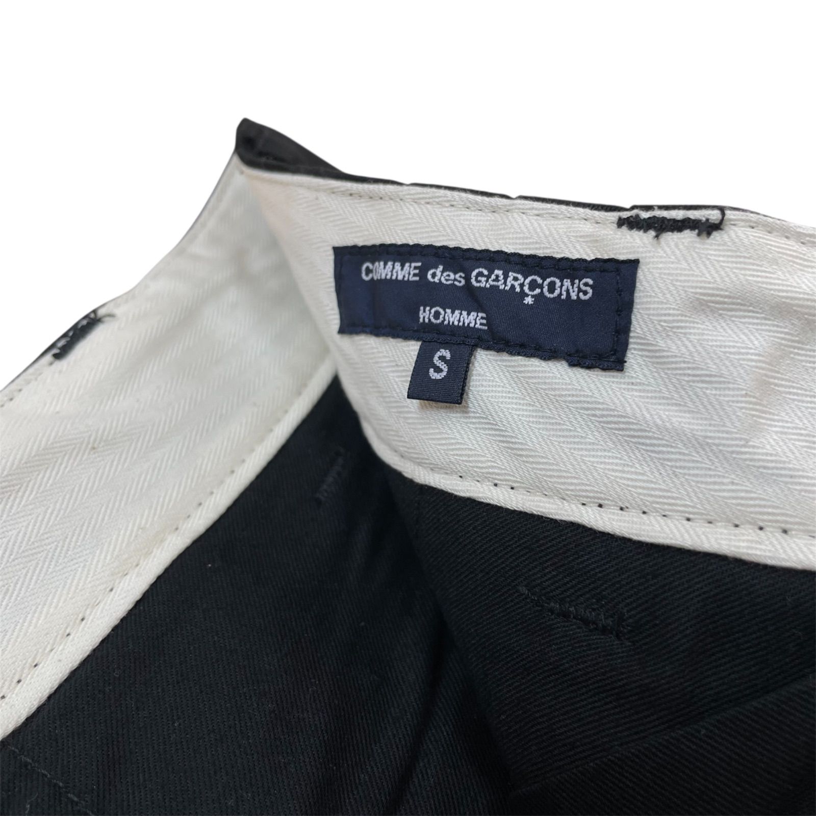 定価39,600円 COMME des GARCONS HOMME 3タックチノパン PANTS パンツ