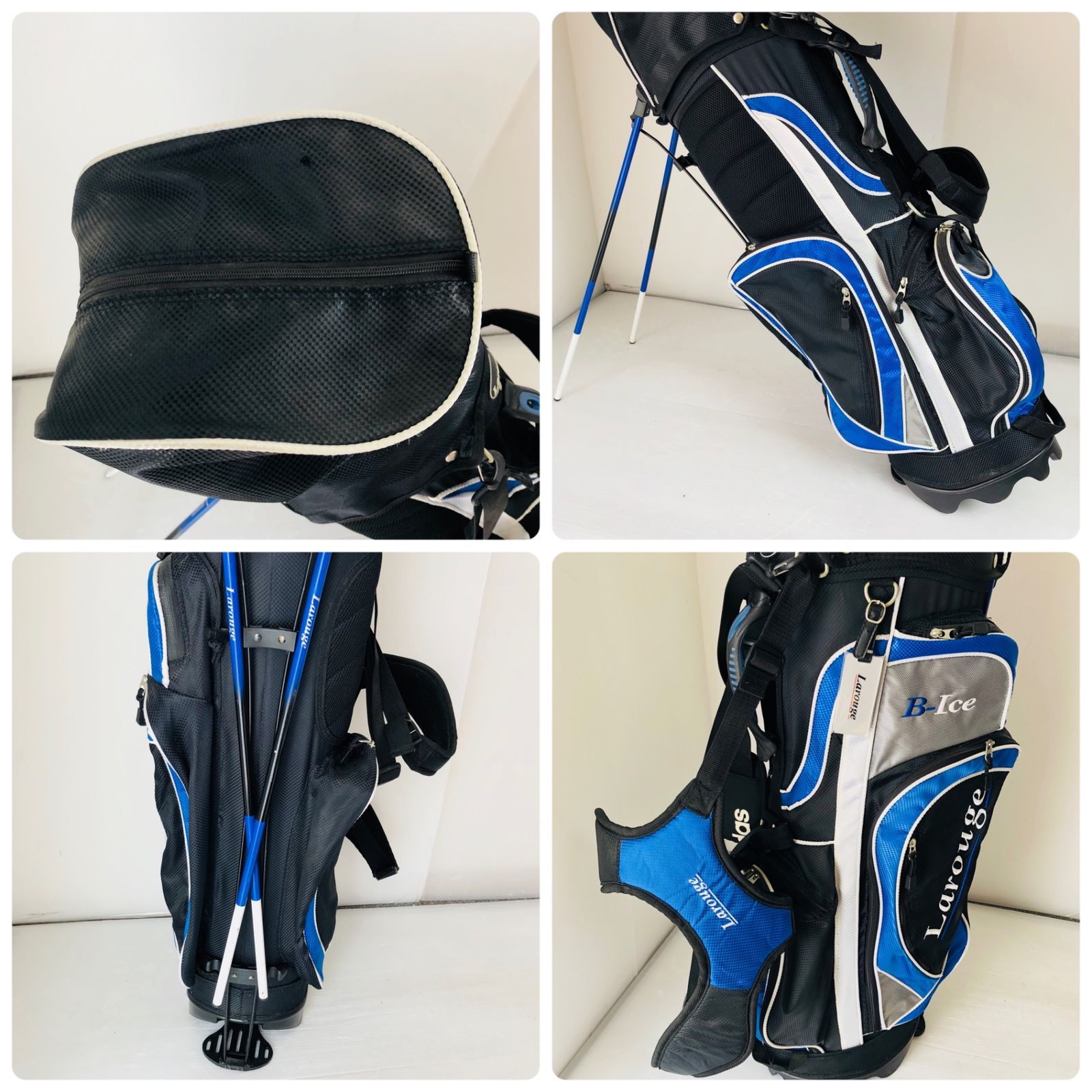 Larouge ラルージュ メンズ ゴルフ クラブ セット 初心者 入門 バッグ