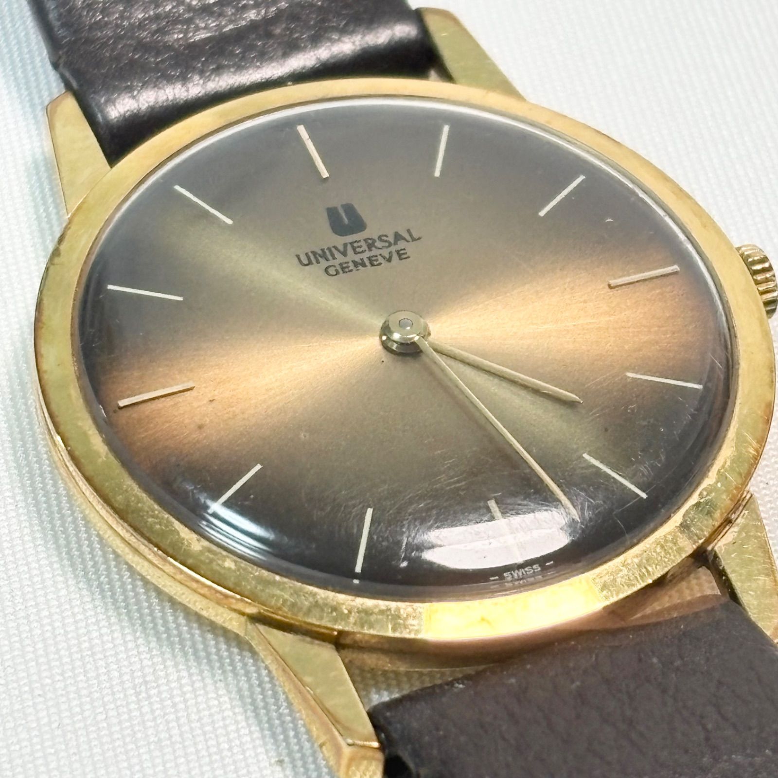 送料無料】UNIVERSAL GENEVE/ユニバーサルジュネーブ/手巻き腕時計
