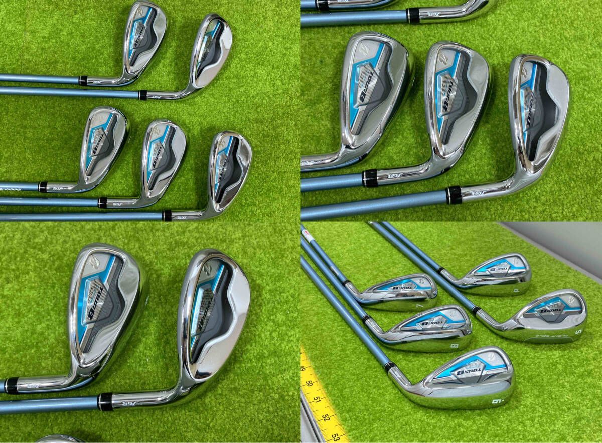 【レディース】ブリヂストン ツアーB JGR アイアン 6本セット フレックスL BRIDGESTONE - 【レディース】ブリヂストン ツアーB JGR アイアン 6本