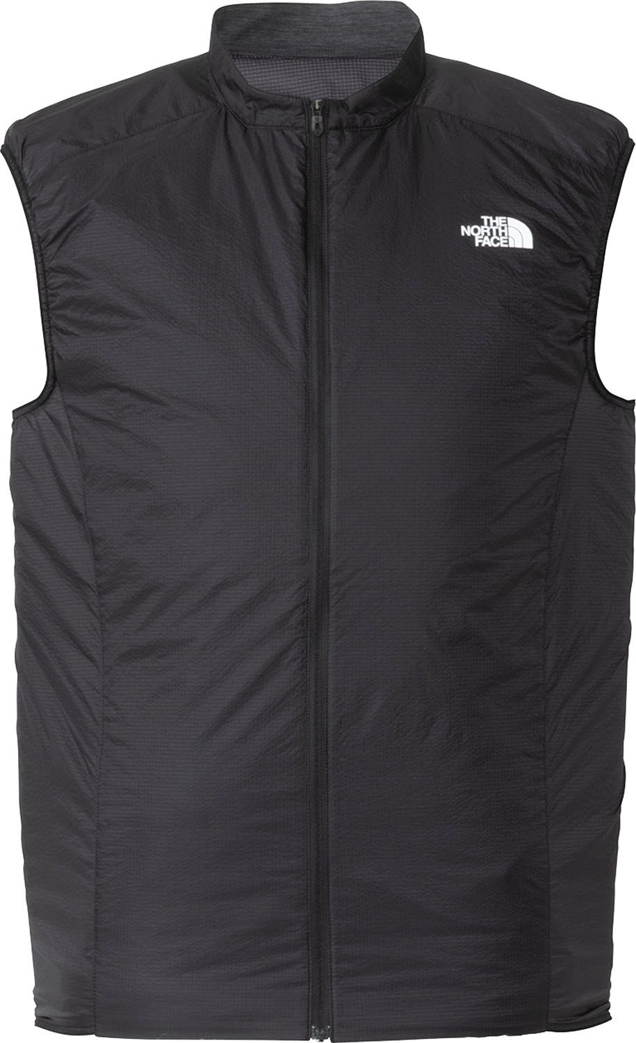 ザ ノース フェイス THE NORTH FACE アウトドア インパルスレーシングインサーレーテッドベスト メンズ レディース アウター チョッキ 保温 軽量 防風 秋冬 ランニング ジョギング コンパクト収納 通気性 NY82575 K ブラック