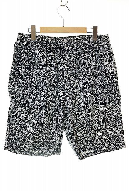 ステューシー STUSSY ハーフパンツ Lサイズ ショーツ スカル