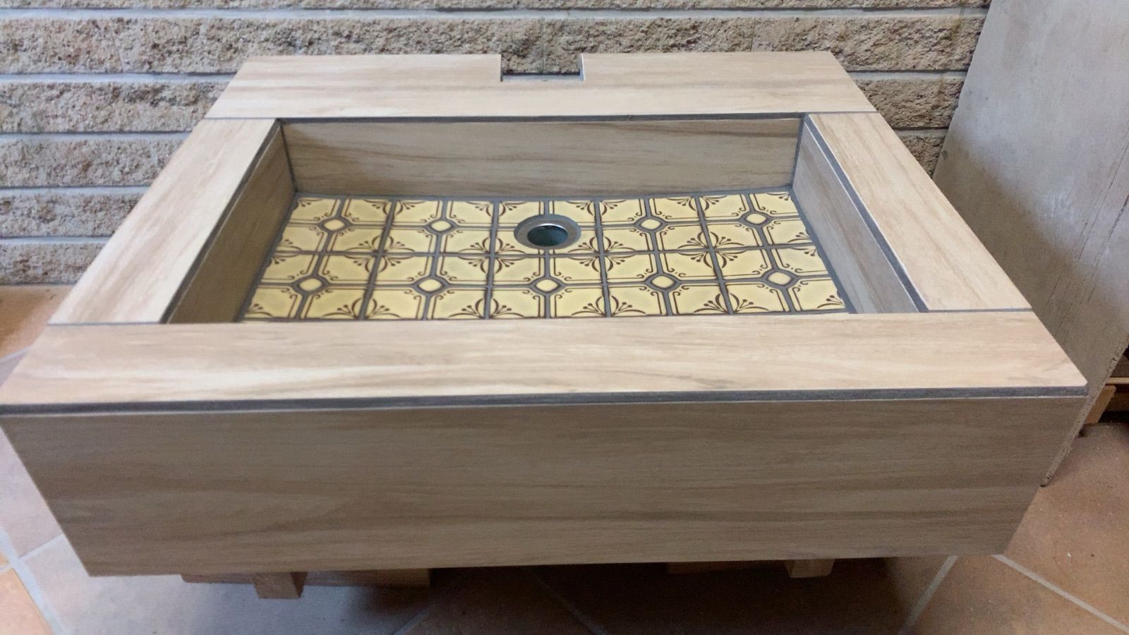 未使用 スタジオアリス 木製フレーム 半切 木製 フォト フレーム