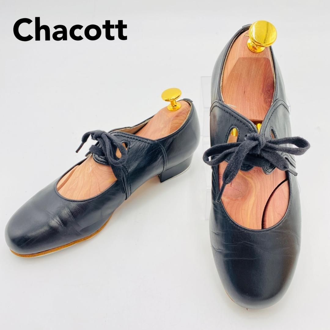 CHACOTT - チャコット タップシューズ Chacott チャコット タップシューズ タップダンス 23cm ブラック