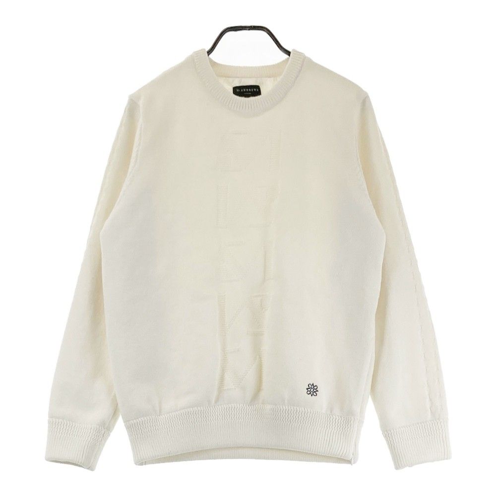 サイズ：L ST ANDREWS セントアンドリュース 裏地付 クルーネック