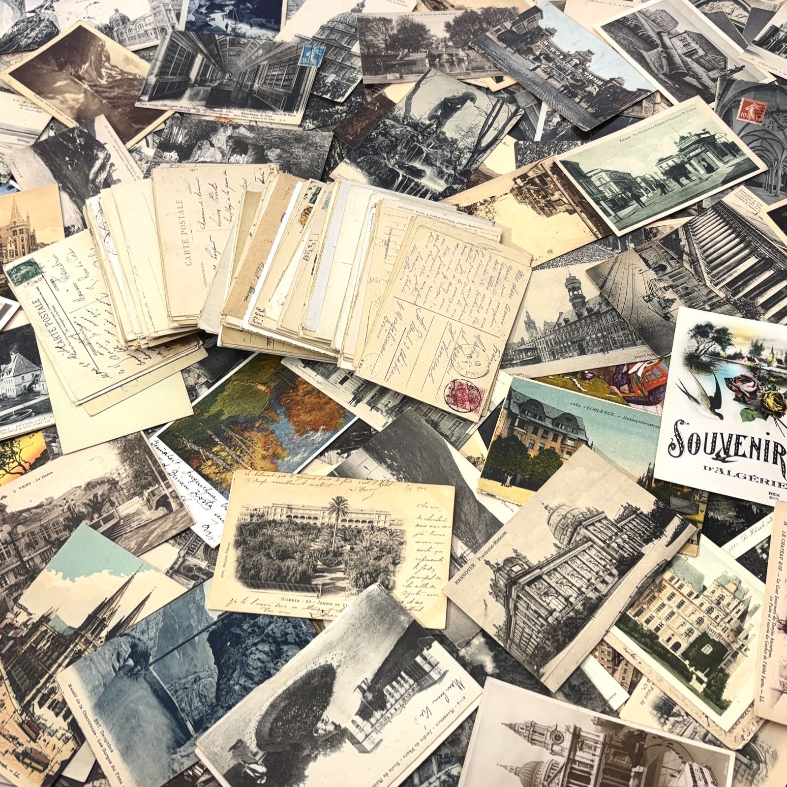フランス＆ヨーロッパの古いポストカードまとめ買い
