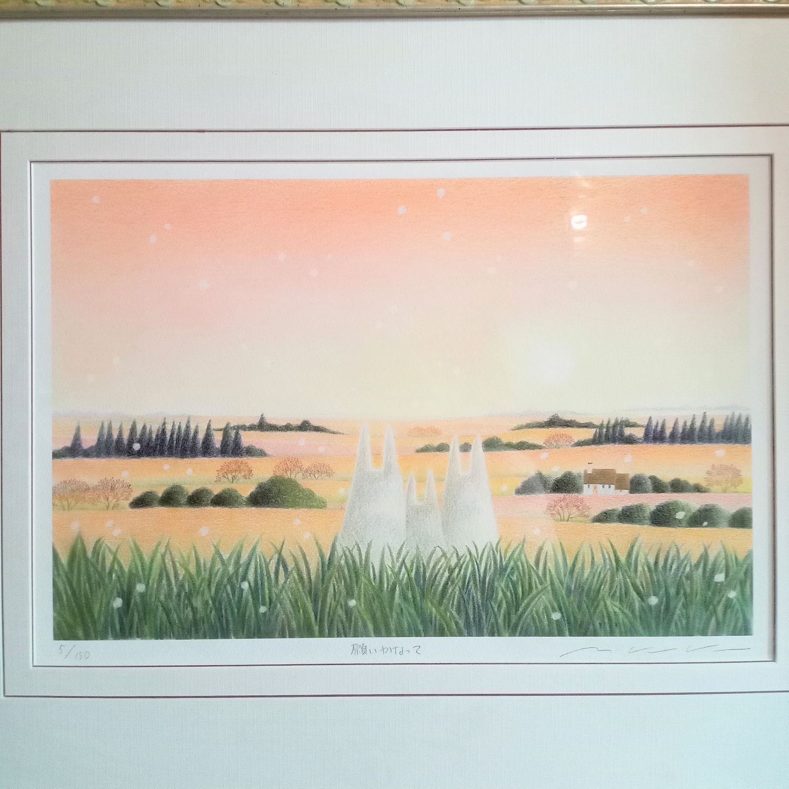 渡辺美香子さん色鉛筆画 渡辺美香子 色鉛筆画 絵画 - メルカリ