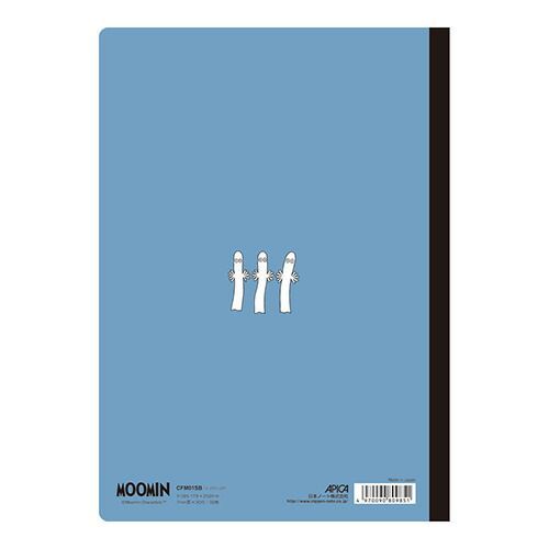 幸せな まとめ アピカ ノート ムーミンノート B5 ニョロニョロ CFM01SB ×20セット