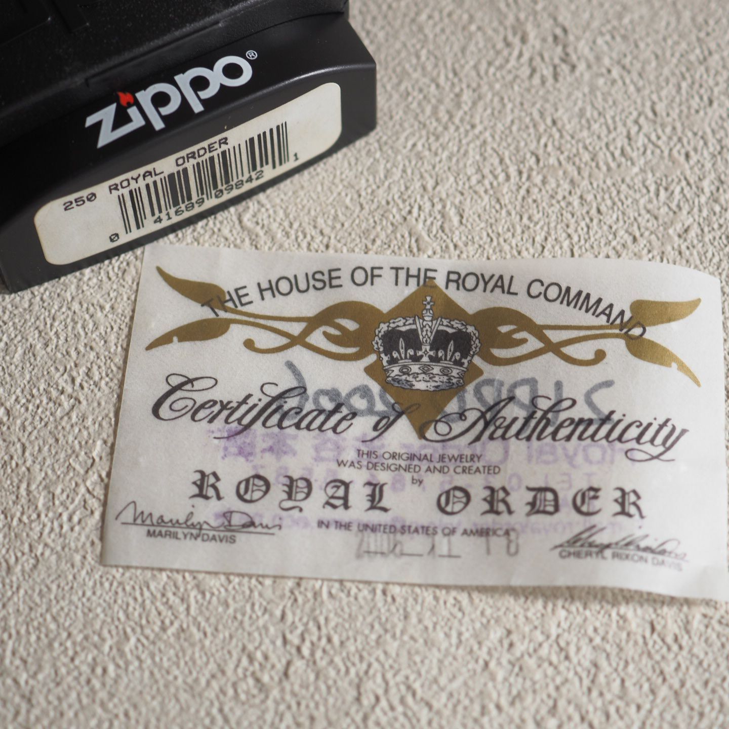 ロイヤルオーダー Royal Order Zippo 2006 ジッポ クラウン 王冠