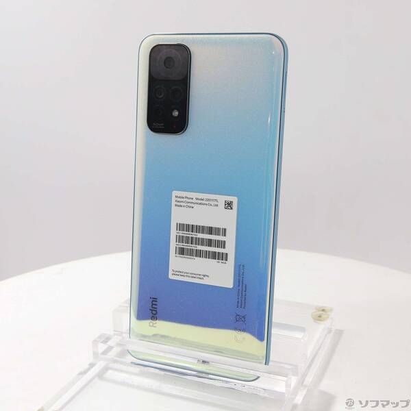 中古品〕 Redmi Note 11 64GB スターブルー REDMINOTE11/SB SIM 中古品〕 Redmi Note 11 64GB スターブルー REDMINOTE11/SB SIM