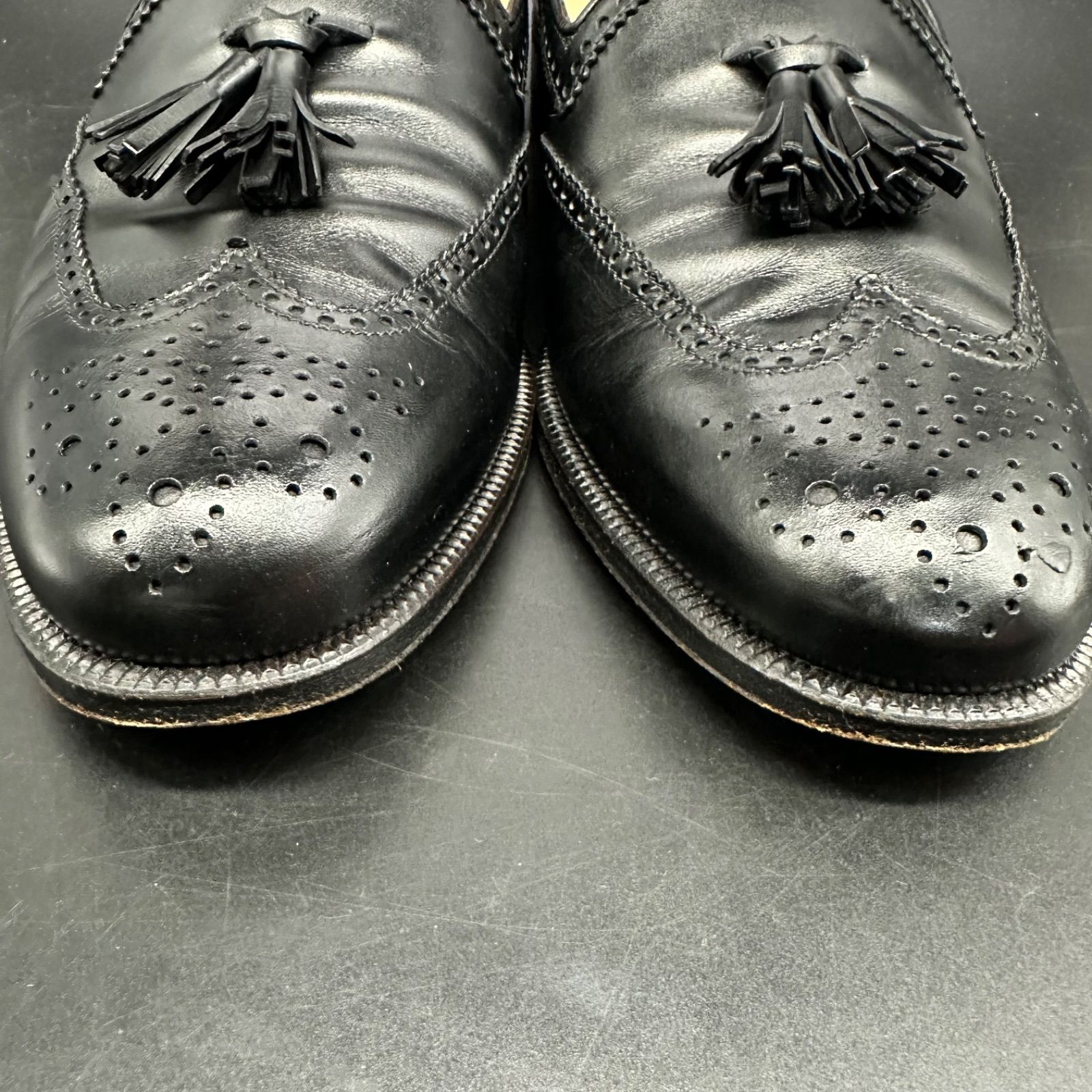 タニノクリスチー TANINO CRISCI タッセルローファー 黒 梅屋敷店