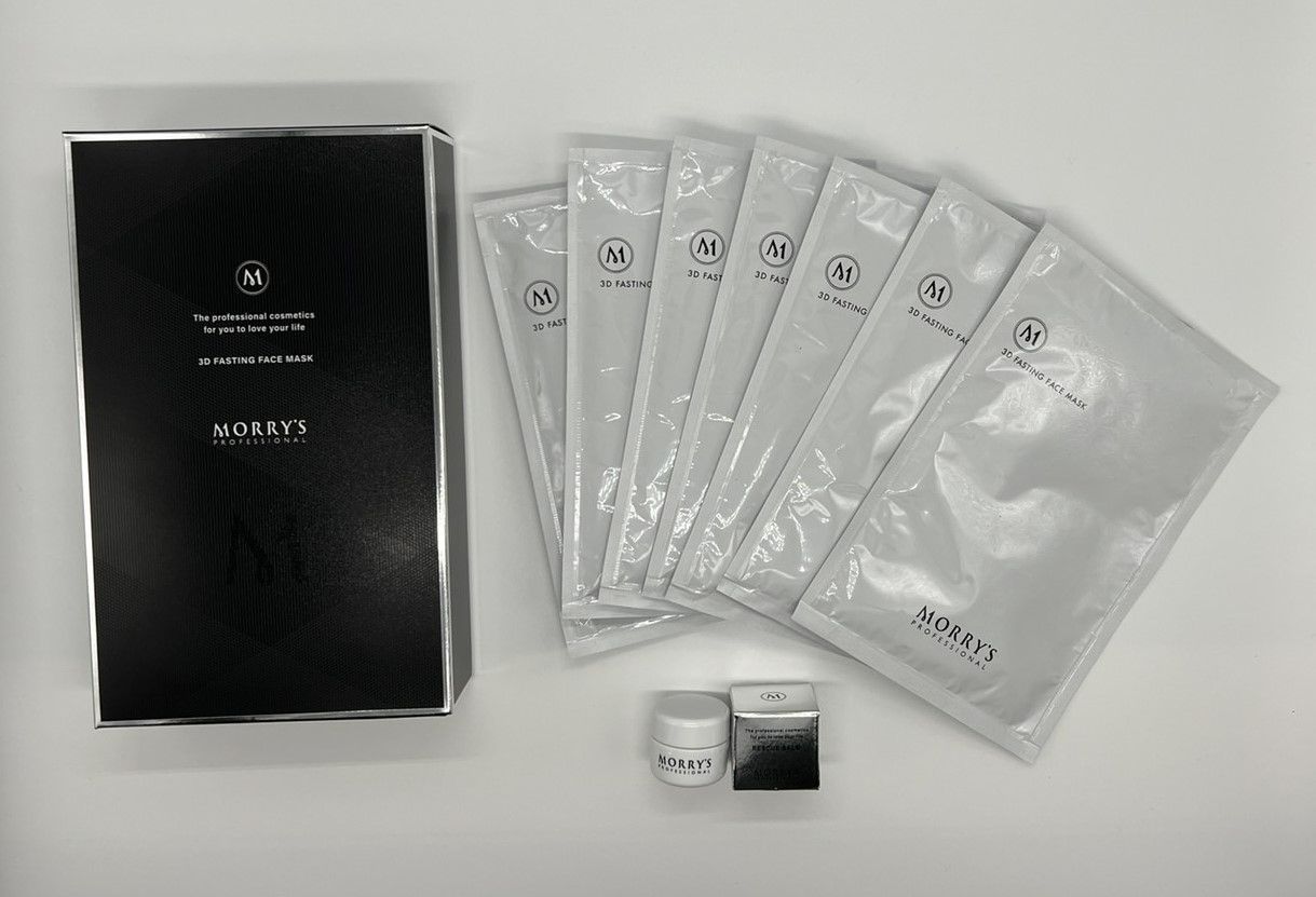 期間限定　新品MORRY'S フィッティングフェイスマスク13枚　バーム2個 MORRY'S 3Dフェイスマスク バームセット 【公式通販】