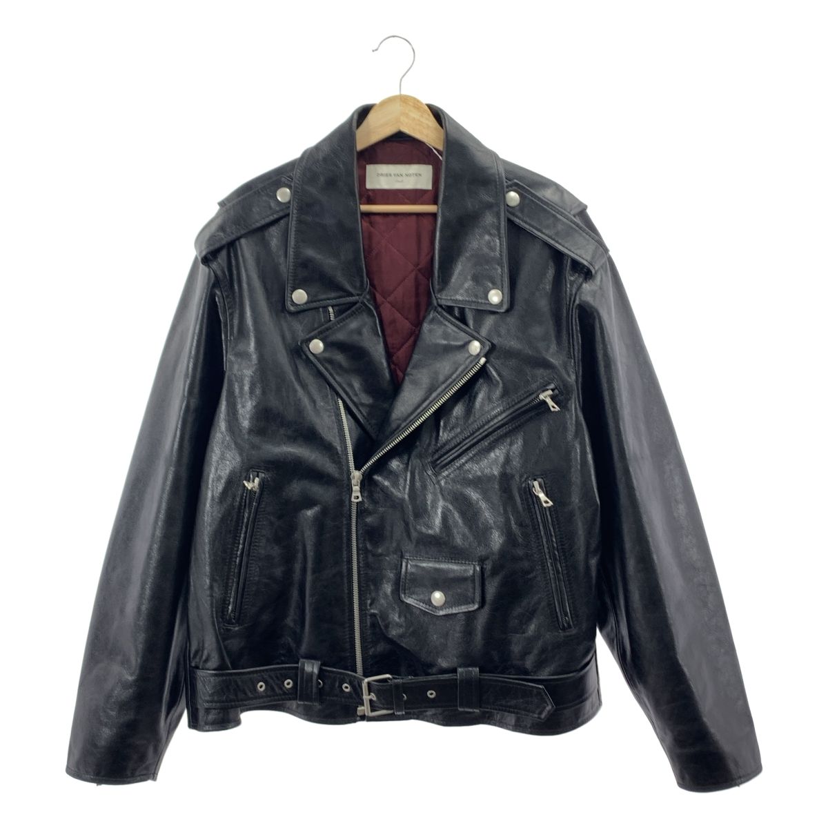 美品】 DRIES VAN NOTEN / ドリスヴァンノッテン | レザー オーバー 