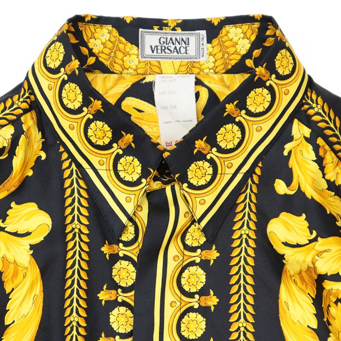 極美品】Gianni Versace ジャンニ・ヴェルサーチ ヴィンテージ 長袖 